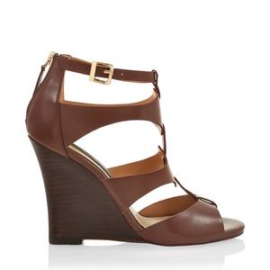 White House black market brown wedges!